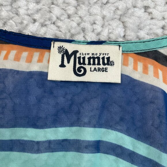 Show Me Your Mumu Peta Tunic Aztec Print Oversized - Picture 7 of 12